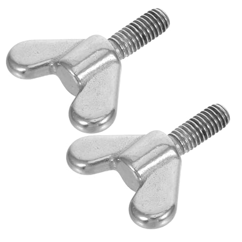 Alasum 2 Stück Teiliges Edelstahl Flügelschrauben Handdrehbar Werkzeugfrei Vielseitig für Flaggenmast Möbel und Mechanische Geräte Korrosionsbeständig Praktische Befestigung Alasum 2 Stück Teiliges Edelstahl Flügelschrauben Handdrehbar Werkzeugfrei Vielseitig für Flaggenmast Möbel und Mechanische Geräte Korrosionsbeständig Praktische Befestigung von Alasum