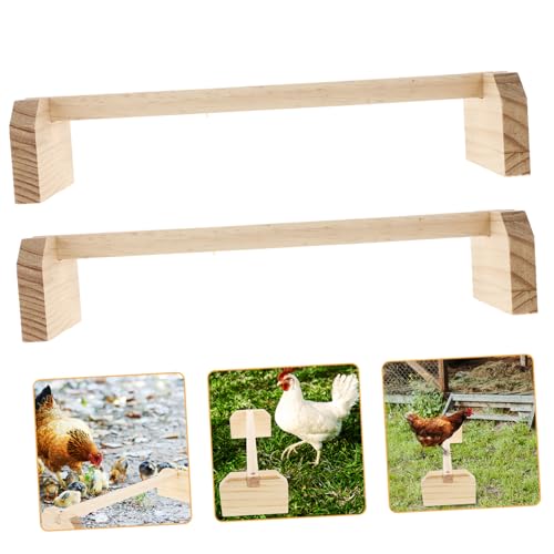 Alasum 2 Stück Teiliges Holz Vogelständer für Papageien und Hühner Natürlicher Vogel Pergamentständer Robustes Spiel und Trainingszubehör für Wellensittiche Nymphensittiche und Kleine von Alasum