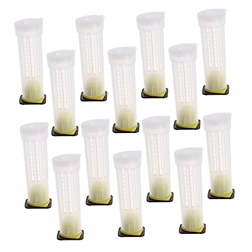 Alasum 20 Stück Teiliges Kunststoff-bienenköniginnenkäfig - Langlebiger Schutzkäfig für Bienenzucht Sicherer Transport und Aufzucht der Bienenkönigin Praktisches Imkerwerkzeug für Alasum 20 Stück Teiliges Kunststoff-bienenköniginnenkäfig - Langlebiger Schutzkäfig für Bienenzucht Sicherer Transport und Aufzucht der Bienenkönigin Praktisches Imkerwerkzeug für von Alasum