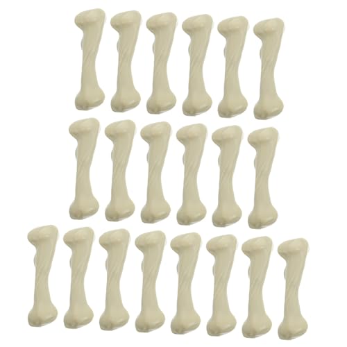 Alasum 20 Stück Teiliges Mini Skelettknochen Weiße Partydeko Halloween Deko DIY Gruselige Knochen für Friedhofs und Themenpartys Alasum 20 Stück Teiliges Mini Skelettknochen Weiße Partydeko Halloween Deko DIY Gruselige Knochen für Friedhofs und Themenpartys von Alasum