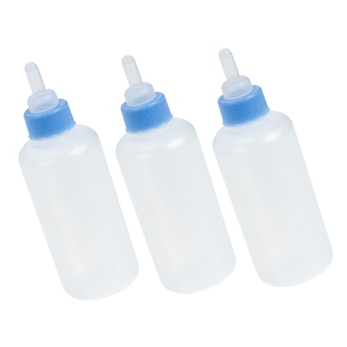 Alasum 3 Stück Teiliges Aufzuchtflasche für Katzen und Welpen Auslaufsichere Kunststoff Nährflaschen mit Praktischem Design für Neugeborene Haustiere Einfach zu Reinigen und Leicht zu Alasum 3 Stück Teiliges Aufzuchtflasche für Katzen und Welpen Auslaufsichere Kunststoff Nährflaschen mit Praktischem Design für Neugeborene Haustiere Einfach zu Reinigen und Leicht zu von Alasum
