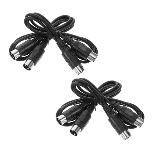 Alasum 4 Stück Teiliges Midi Kabelset mit Din Steckern Geeignet für Keyboard Synthesizer Elektronische Drums und Audioverstärker Stabile Audioübertragung und Einfache Verbindung Alasum 4 Stück Teiliges Midi Kabelset mit Din Steckern Geeignet für Keyboard Synthesizer Elektronische Drums und Audioverstärker Stabile Audioübertragung und Einfache Verbindung von Alasum