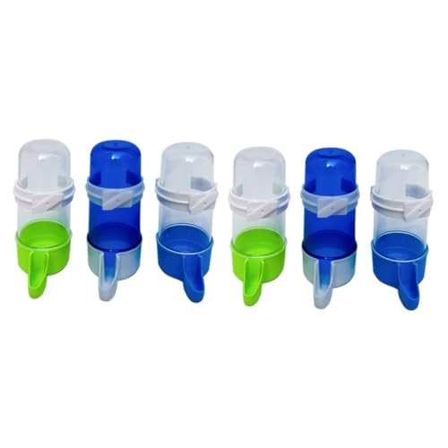 Alasum 6 Stück Teiliges Automatisches Vogeltränke aus Robustem Kunststoff Sichere Trinkwasserlösung für Papageien und Kleine Vögel im Käfig Leicht zu Reinigen Zufällige Zufällige Farbe Alasum 6 Stück Teiliges Automatisches Vogeltränke aus Robustem Kunststoff Sichere Trinkwasserlösung für Papageien und Kleine Vögel im Käfig Leicht zu Reinigen Zufällige Zufällige Farbe von Alasum