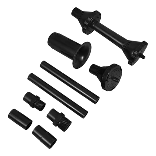 Alasum 9 Stück Teiliges Fontänendüsen Set aus Hochwertigem Kunststoff Vielseitige Springbrunnenköpfe für Teichpumpe Aquarium Gartenbrunnen und Pool Verschiedene Wassersprayeffekte von Alasum