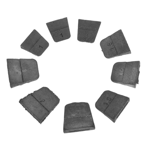 Alasum 9 Stück Teiliges Keil Robustem Eisen für Axt Hammerstiele Langlebige Metallkeile zur Sicheren Fixierung von Griffen bei Handwerkzeugen Vielseitig Einsetzbar und Tragbar Alasum 9 Stück Teiliges Keil Robustem Eisen für Axt Hammerstiele Langlebige Metallkeile zur Sicheren Fixierung von Griffen bei Handwerkzeugen Vielseitig Einsetzbar und Tragbar von Alasum