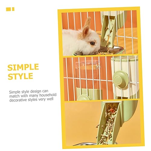 Alasum Anti umfall futterspender aus Langlebigem PP für Kleine Haustiere Hängender Futterautomat mit Großer Kapazität Leicht zu Reinigen für Hamster Igel und Zwergkaninchen Alasum Anti umfall futterspender aus Langlebigem PP für Kleine Haustiere Hängender Futterautomat mit Großer Kapazität Leicht zu Reinigen für Hamster Igel und Zwergkaninchen von Alasum