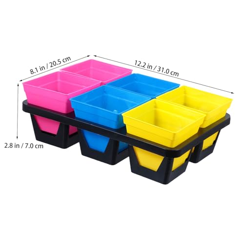Alasum Anzuchtplatte Fächer Robust Langlebig für Samenkeimung Pflanzzucht Geeignet Gemüse Kräuter Sämlinge Zufällige Farbe Zufällige Farbe Alasum Anzuchtplatte Fächer Robust Langlebig für Samenkeimung Pflanzzucht Geeignet Gemüse Kräuter Sämlinge Zufällige Farbe Zufällige Farbe von Alasum