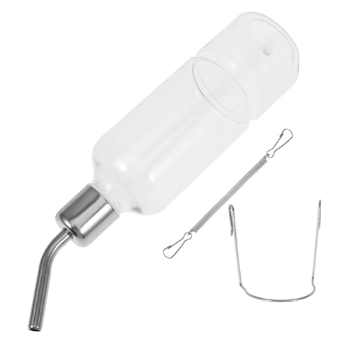 Alasum Automatischer Wasserspender für Kleintiere Groß Umweltfreundliches Kunststoff Material Kugelmechanisch Hängend mit Stabilem Halter für Kaninchen Nager und Vögel Tragbar und Alasum Automatischer Wasserspender für Kleintiere Groß Umweltfreundliches Kunststoff Material Kugelmechanisch Hängend mit Stabilem Halter für Kaninchen Nager und Vögel Tragbar und von Alasum