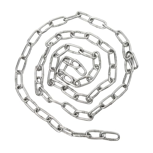 Alasum Edelstahlkette Schwere Edelstahlkette für Haustier und Industrie Hebekette Robust und Rostfrei für Zuhause und Außenbereich Alasum Edelstahlkette Schwere Edelstahlkette für Haustier und Industrie Hebekette Robust und Rostfrei für Zuhause und Außenbereich von Alasum