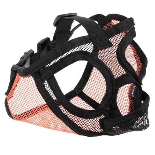 Alasum Einstellbarer Hundemaulkorb aus Atmungsaktivem Leichter Langlebiger Beißschutz für Kleine bis Mittlere Hunde Tragbarer Schutz gegen Beißen und Bellen Sicherer Maulkorb für von Alasum