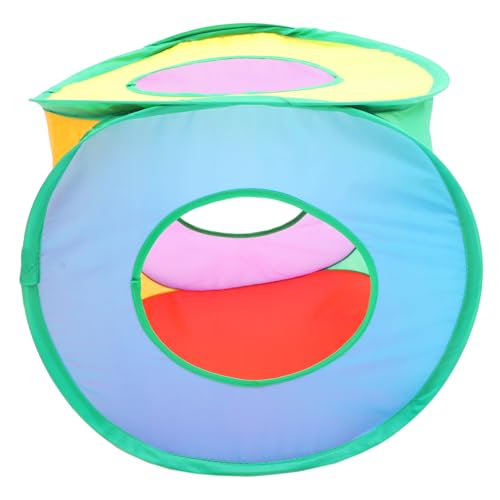 Alasum Faltbares Katzentunnel Spielhaus aus Verschleißfestem Material Atmungsaktives Katzenversteck mit Rundem Faltbares Katzenzelt für Kleine Haustiere Platzsparend und Sicher für Indoor von Alasum