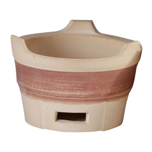 Alasum Großer Outdoor Bbq Grill aus Holzkohlegrill mit Luftzirkulation Tragbarer Keramik kohlegrill für Camping Picknick und Garten Multifunktionaler Barbecue grill für Fleisch und von Alasum