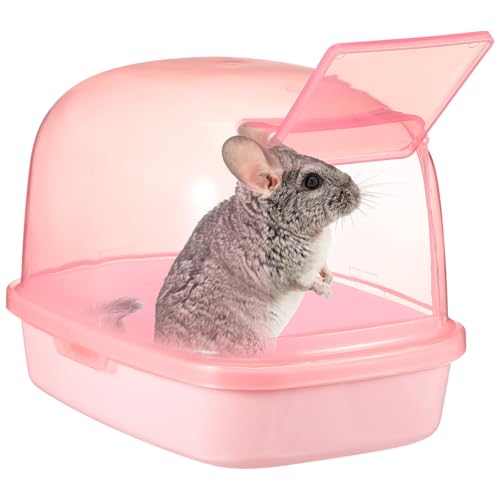 Alasum Hamster-Sandbad &Amp; Toilettenbox – Externes Sandbad Für Hamster Rennmäuse Und Meerschweinchen Leicht Zu Reinigendes Käfigzubehör Aus Kunststoff Alasum Hamster-Sandbad &Amp; Toilettenbox – Externes Sandbad Für Hamster Rennmäuse Und Meerschweinchen Leicht Zu Reinigendes Käfigzubehör Aus Kunststoff von Alasum