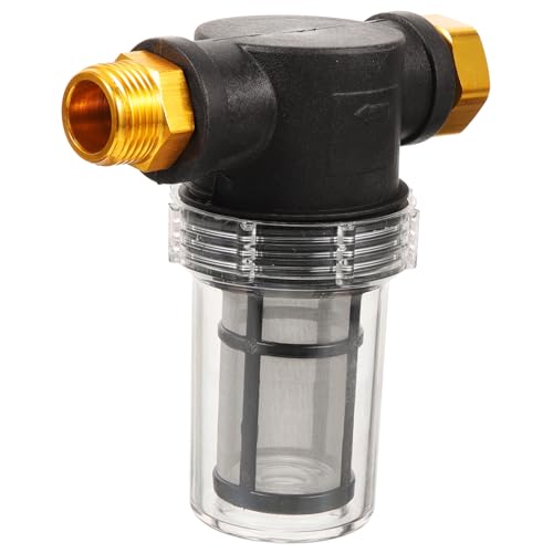 Alasum Hochdruckreiniger Filter US Standard Mesh Sedimentfilter Tragbar für Gartenschlauch Wasserfilter Waschgerät Anschluss von Alasum