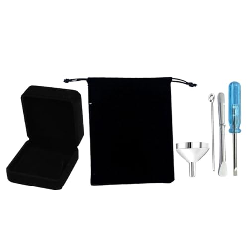 Alasum Mini Trichter Set Edelstahl für Ascheurne Füllkit mit Schraubendreher und Schmuckbox Kleines Füllset für Urnen und Feuerbestattungsanhänger Geeignet für Haustier und Menschenasche Alasum Mini Trichter Set Edelstahl für Ascheurne Füllkit mit Schraubendreher und Schmuckbox Kleines Füllset für Urnen und Feuerbestattungsanhänger Geeignet für Haustier und Menschenasche von Alasum