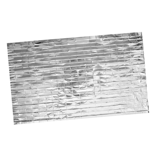 Alasum Multifunktionaler Pflanzen Reflektionsfilm Silber Beidseitig Wärmeisolierend Schnittfest Wetterbeständig für Garten Gewächshaus Outdoor Notfall und Temperaturerhalt Alasum Multifunktionaler Pflanzen Reflektionsfilm Silber Beidseitig Wärmeisolierend Schnittfest Wetterbeständig für Garten Gewächshaus Outdoor Notfall und Temperaturerhalt von Alasum