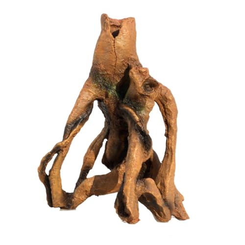 Alasum Realistischer Aquarien Dekostamm aus Harz Wetterfestes Unterwasser Wurzel Ornament Natürlicher Baumstumpf für Tropische Fischbecken Robustes Landschaftselement als Zufällige Farbe Alasum Realistischer Aquarien Dekostamm aus Harz Wetterfestes Unterwasser Wurzel Ornament Natürlicher Baumstumpf für Tropische Fischbecken Robustes Landschaftselement als Zufällige Farbe von Alasum