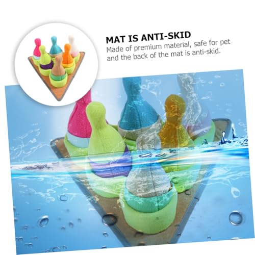 Alasum Suchteppich für Hunde Langlebiges Welpen Quietschfunktion Fördert Langsames Fressen Intelligenz und Stressabbau Interaktives Pet Foraging Toy Alasum Suchteppich für Hunde Langlebiges Welpen Quietschfunktion Fördert Langsames Fressen Intelligenz und Stressabbau Interaktives Pet Foraging Toy von Alasum