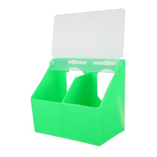 Alasum Tauben Futterbox Hängend mit Deckel Doppelkammer Futterspender für Vogelkäfig Große Kapazität Wiederverwendbar und Leicht zu Reinigen Multifunktionaler Vogelfutterbehälter für Alasum Tauben Futterbox Hängend mit Deckel Doppelkammer Futterspender für Vogelkäfig Große Kapazität Wiederverwendbar und Leicht zu Reinigen Multifunktionaler Vogelfutterbehälter für von Alasum