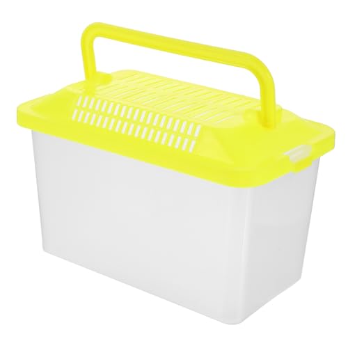 Alasum Tragbare Reptilien Transportbox aus Bruchsicherem PP Transparentes Aquarium mit Großer Kapazität Leicht zu Reinigen für Wasserschildkröten Fische und Kleine Haustiere Alasum Tragbare Reptilien Transportbox aus Bruchsicherem PP Transparentes Aquarium mit Großer Kapazität Leicht zu Reinigen für Wasserschildkröten Fische und Kleine Haustiere von Alasum