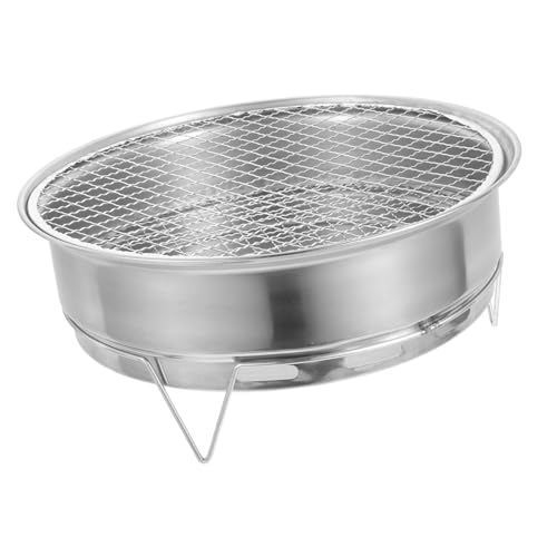 Alasum Tragbarer Edelstahl Holzkohlegrill Campinggrill mit Guter Luftzirkulation Grillrost und Hitzebeständig Praktisch für Outdoor Barbecue Picknick Freunde Alasum Tragbarer Edelstahl Holzkohlegrill Campinggrill mit Guter Luftzirkulation Grillrost und Hitzebeständig Praktisch für Outdoor Barbecue Picknick Freunde von Alasum