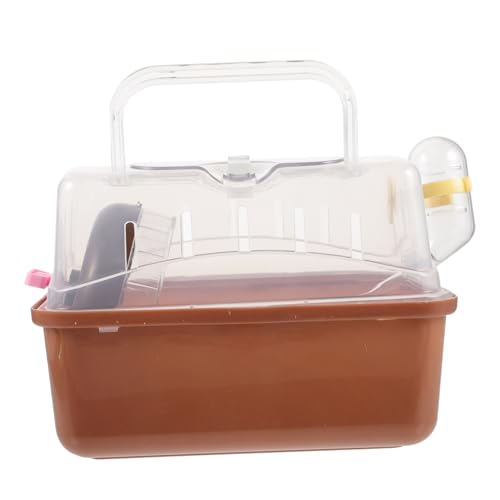 Alasum Tragbarer Hamsterkäfig aus Stabilem Kunststoff Atmungsaktiv Verschleißfest als Outdoor-transportbox für Kleine Haustiere Wie Hamster und Mäuse Praktisch für Reisen Camping Alasum Tragbarer Hamsterkäfig aus Stabilem Kunststoff Atmungsaktiv Verschleißfest als Outdoor-transportbox für Kleine Haustiere Wie Hamster und Mäuse Praktisch für Reisen Camping von Alasum