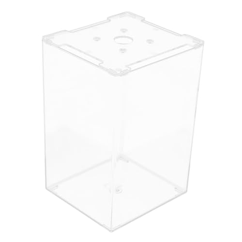 Alasum Transparenter Tisch-Aquarium-behälter Multifunktional Zierlicher Goldfisch Betta-Tank Minimalistisches Dekor für Büro Wohnzimmer und Garten Langlebig mit Glatter Oberfläche als von Alasum