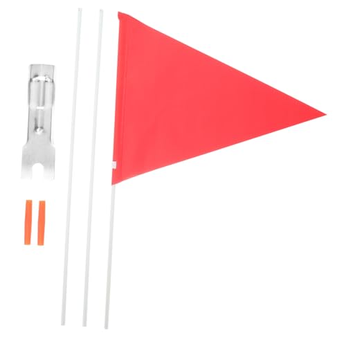 Alasum Verstellbare Robuste Fahrradflagge mit Stabilem Glasfasermast Kinderfreundlich Leicht und Platzsparend Einfach zu Montieren als Sicherheits und Warnflagge für Kinderfahrräder Alasum Verstellbare Robuste Fahrradflagge mit Stabilem Glasfasermast Kinderfreundlich Leicht und Platzsparend Einfach zu Montieren als Sicherheits und Warnflagge für Kinderfahrräder von Alasum