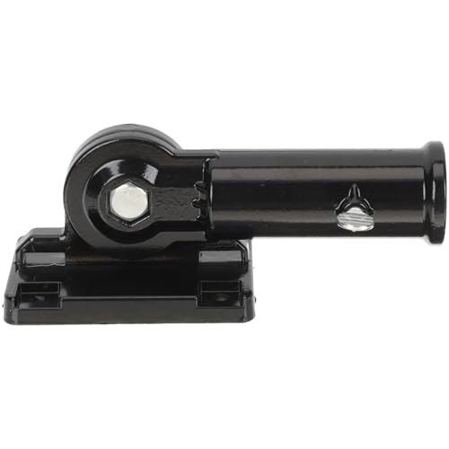 Alasum Verstellbare Wandhalterung Fahnenmast Aluminiumlegierung Wetterfest Rostfrei Drehbar für Garten Terrasse Balkon Innen Außen Schwarz Robuste Fahnenmast Halterung von Alasum