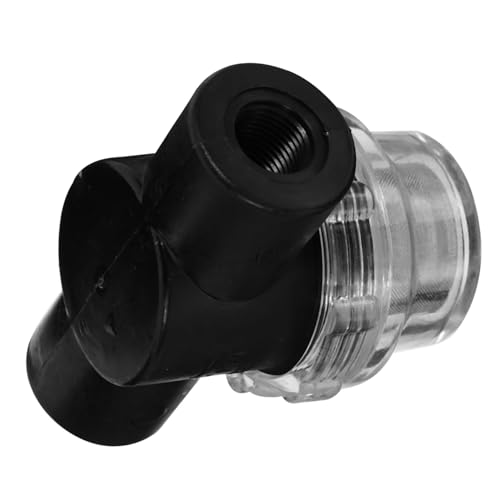 Alasum Wasserfilter für Gartenschlauch Wiederverwendbarer Mesh Filter für Wasserpumpen Innengewinde Effektive Entfernung von Schmutz Langlebig und Transparent für Einfache von Alasum
