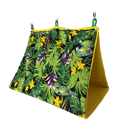 Alasum XL Papageien Hängematte mit Sonnenschutz Tropischer Druck Robustes Vogelbett für Kleine Vögel Wie Kanarien Wellensittiche und Papageien Komfortabler Schlafplatz zum Aufhängen Alasum XL Papageien Hängematte mit Sonnenschutz Tropischer Druck Robustes Vogelbett für Kleine Vögel Wie Kanarien Wellensittiche und Papageien Komfortabler Schlafplatz zum Aufhängen von Alasum