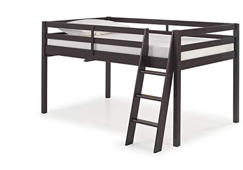 Alaterre Roxy Twin Junior Loft Bed, Espresso Hochbett, Kiefer von Alaterre Furniture