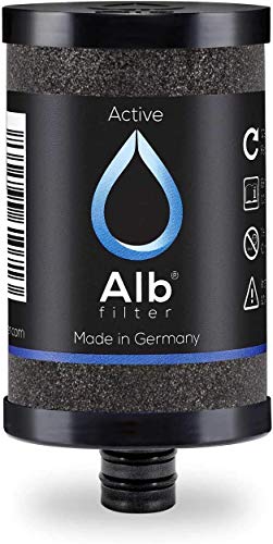 Alb Filter® Active Trinkwasserfilter Ersatzkartusche reduziert Schadstoffe, Schwermetalle, Mikro-Plastik. Made in Germany von Alb Filter