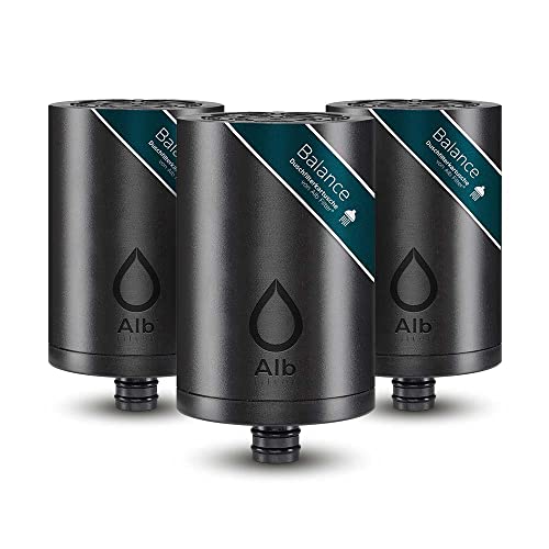 Alb Filter® Balance Ersatzkartusche 3er Set. Schadstoffe reduzieren zB Chlor, Schwermetalle. von Alb Filter