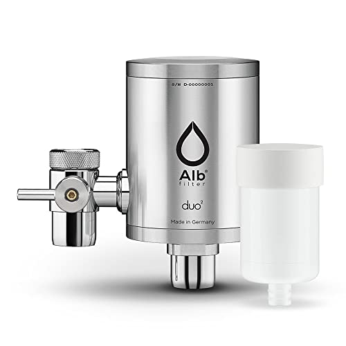 Alb Filter® Duo Nano Trinkwasserfilter (Edelstahl mit Vorfilter) von Alb Filter
