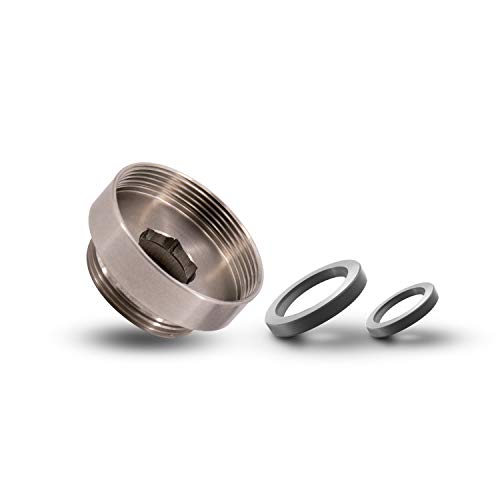Alb Filter® Gewindeadapter M22 AG auf M28 IG Feingewinde | Edelstahl | Made in Germany von Alb Filter