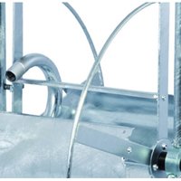 ALBA-KRAPF Schlauchwagen 3/4" Pro SL: 80m, feuerverzinkt von Alba Krapf