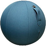 Alba Ergoball Ergonomischer Sitzball Stoff Blau 120 kg MHBALL B 65 mm x 65 mm von Alba