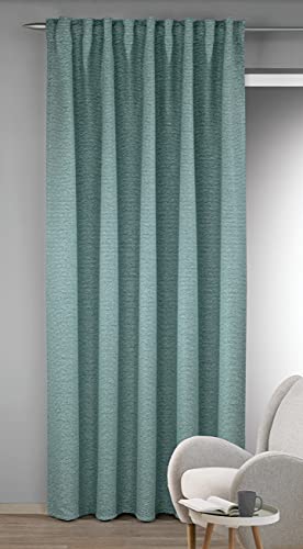 Albani Schal GB vd. Schlaufen/Adora / 245x135 cm, Polyester, Petrol von Albani