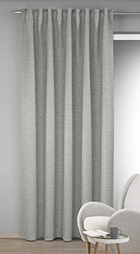 Albani Schal GB vd. Schlaufen/Adora / 245x135 cm, Polyester, Silber von Albani