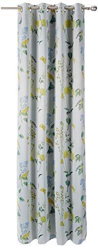 Albani Schal mit 8 Ösen/ Naomi1/ 245x135 cm, Polyester, Weiß, Gelb von Albani