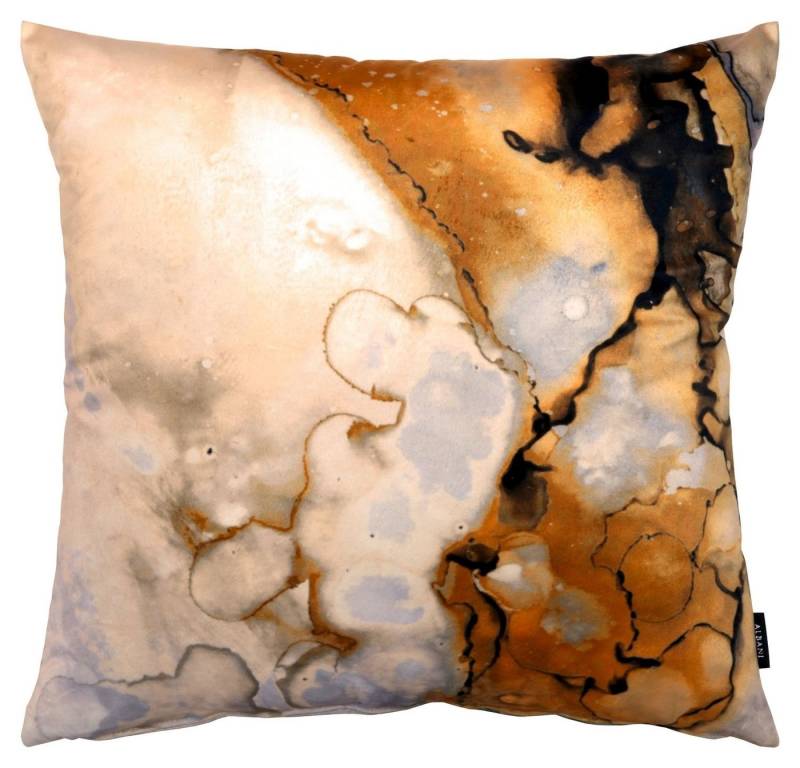 Kissenhülle MARBLE GOLD, Gelb, Kunstfaser, 45 x 45 cm, Albani (1 Stück) von Albani