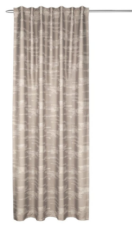 Vorhang Schlaufenvorhang, Beige, B 135 cm, L 245 cm, Albani, verdeckte Schlaufen, halbtransparent von Albani