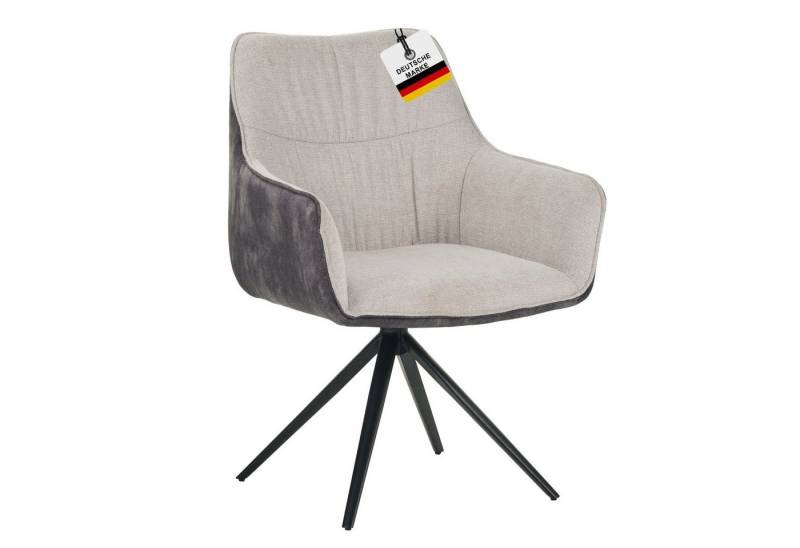 Albatros International Drehstuhl Drehstuhl Pula moderne Drehstühle fürs Esszimmer, Küche, Konferenzraum, Küchenstühle Esszimmerstühle mit Drehfunktion und dicker Polsterung von Albatros International