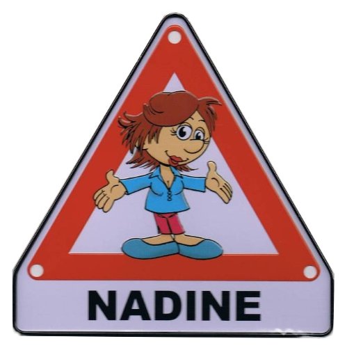 Albatros - Achtung-Schild Nadine von Albatros