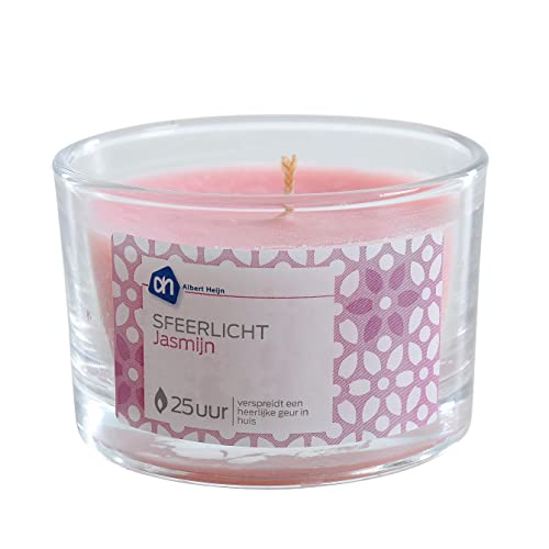 Albert Heijn Duftkerze Teelicht Jasminduft im Glas 12 Stück Glaskerze Raumduft Jasmin Rosa Albert Heijn Duftkerze Teelicht Jasminduft im Glas 12 Stück Glaskerze Raumduft Jasmin Rosa von Albert Heijn