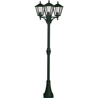 Albert 2046 Mastleuchte, 3-flg. schwarz von ALBERT