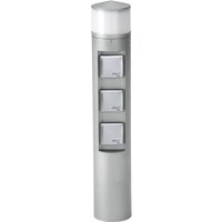 Albert 2202 LED Steckdosenlichtsäule Silber von ALBERT