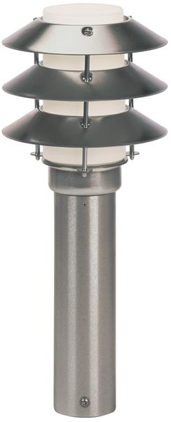 Albert Gartenlampe Sockelleuchte Außenlampe Leuchte Lampe Aus Edelstahl Lanterno B-Ware von Albert