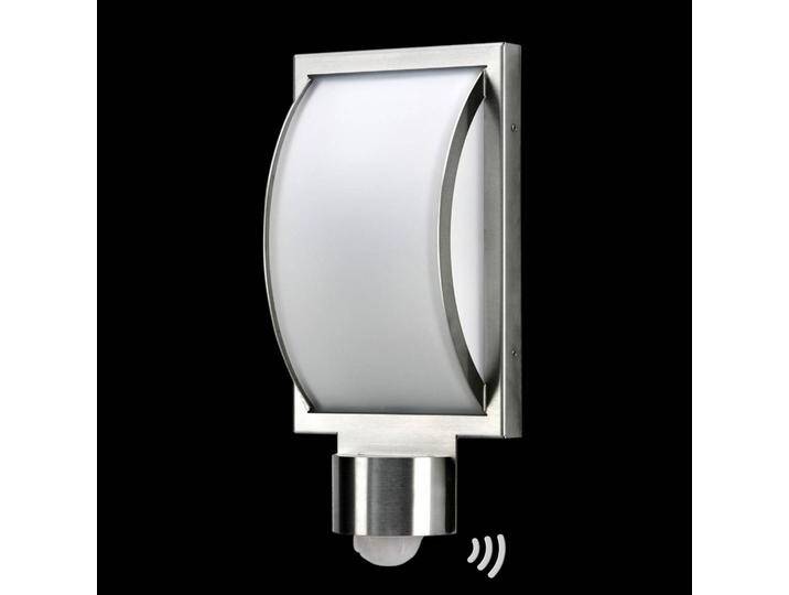Albert Leuchten Edelstahl-Außenwandleuchte Curvo mit Sensor - Alu - Glas Albert Leuchten Edelstahl-Außenwandleuchte Curvo mit Sensor - Alu - Glas von Albert